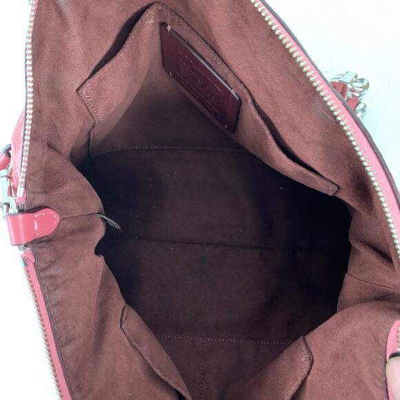 Coach Women's Small Kelsey Satchel Strawberry - Picture 4 of 9